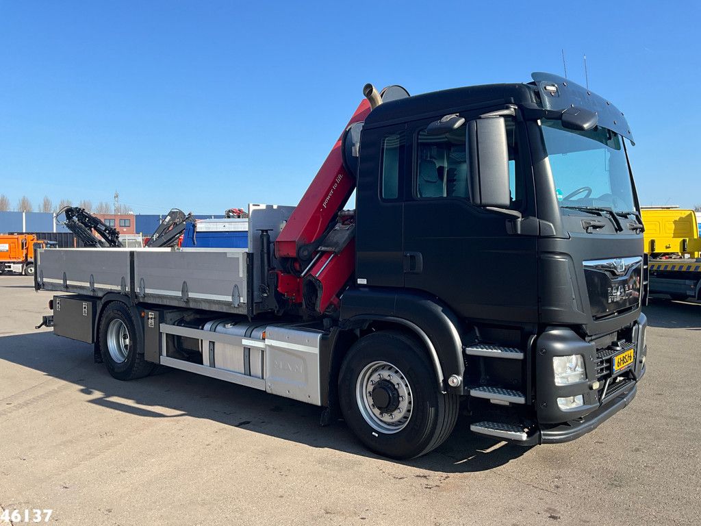 MAN TGS 18.400 4x2 Euro 6 HMF 21 Tonmeter laadkraan