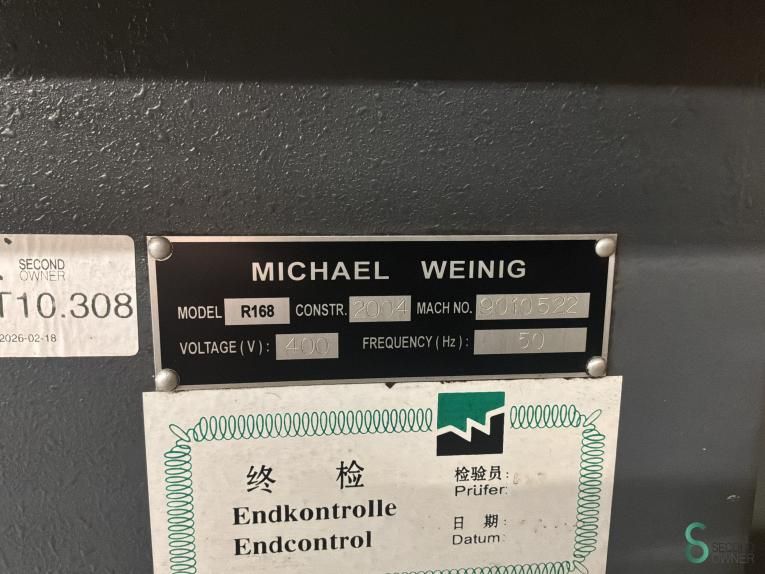 Tool grinders Weinig Rondamat 2004