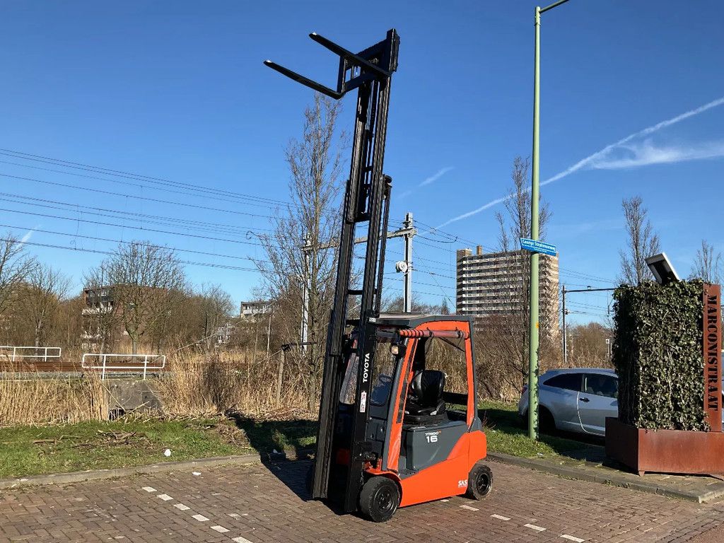 Toyota 8FBMT16 1600KG 4.50METER HEFTRUCK