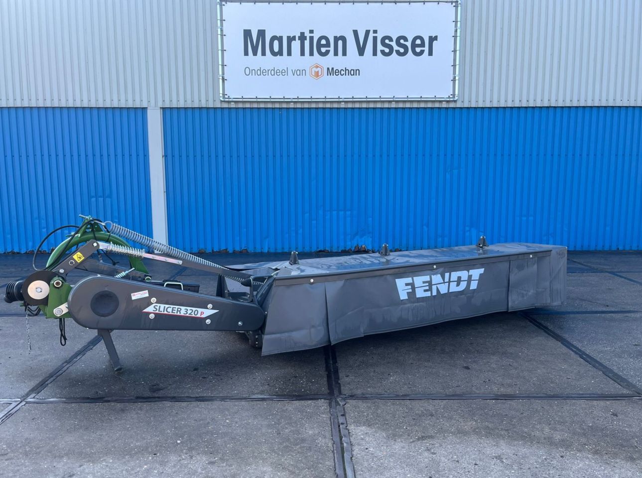 Fendt Slicer 320 P achtermaaier