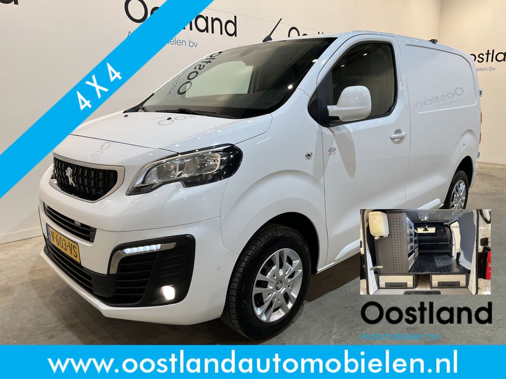Peugeot Expert 2.0 BlueHDI 120 PK Premium Pack Dangel 4X4 Servicebus / Bott Inrichting /220V. / Euro 6 / Airco / Trekhaak / Camera / Cruise Control / CarPlay / 85.200 KM !!