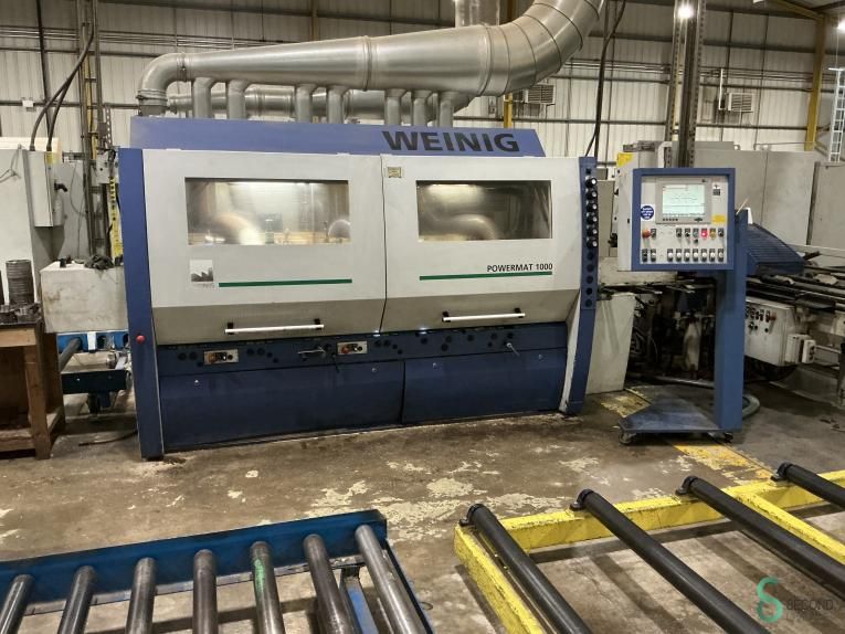 Vierseitenhobelmaschinen Weinig Powermat 1000 2010
