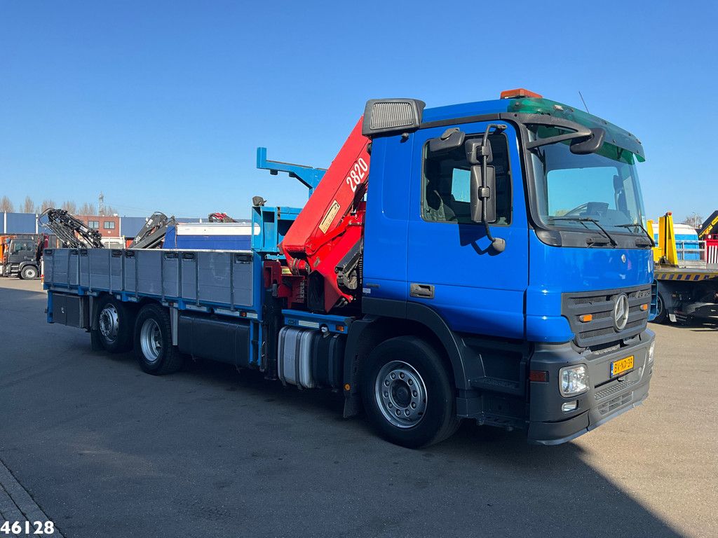 Mercedes-Benz ACTROS 2532 HMF 28 Tonmeter laadkraan