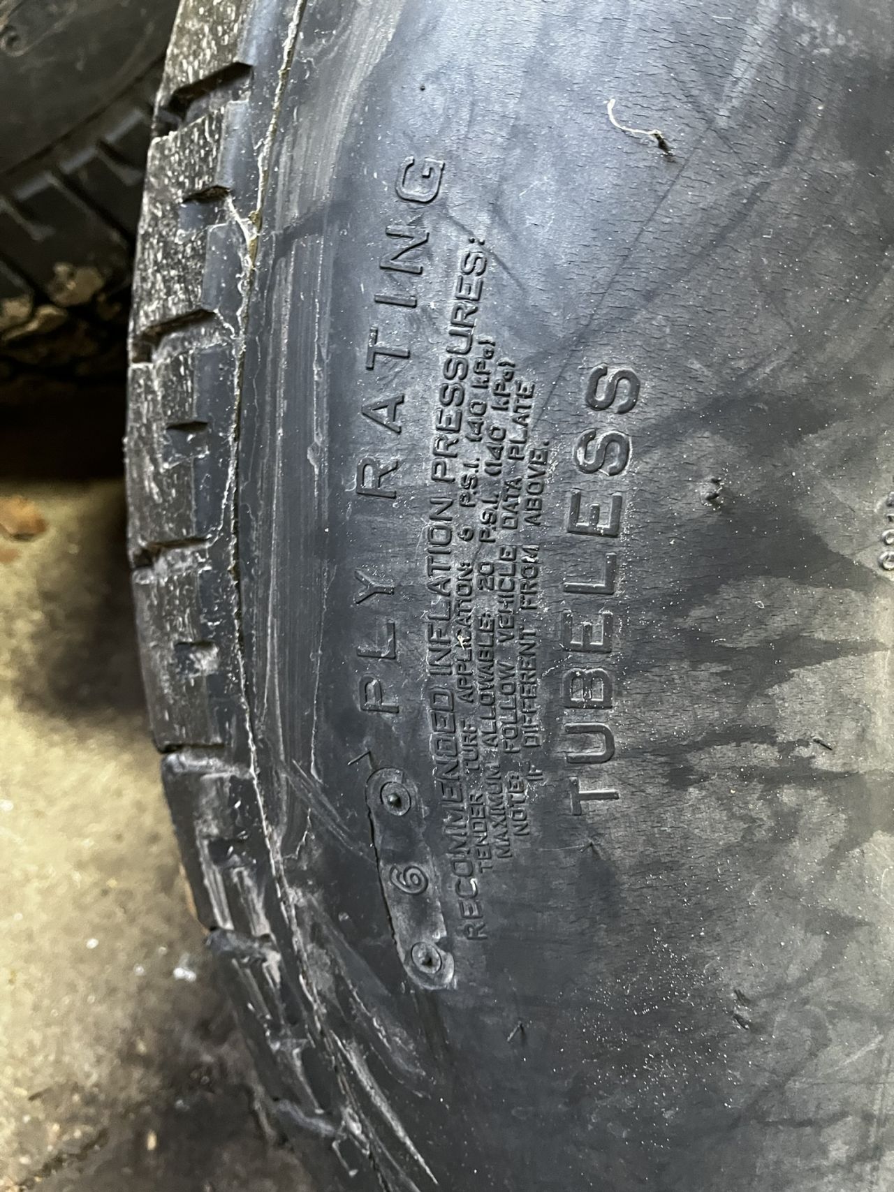 Gazonbanden set voor John Deere compact trekkers