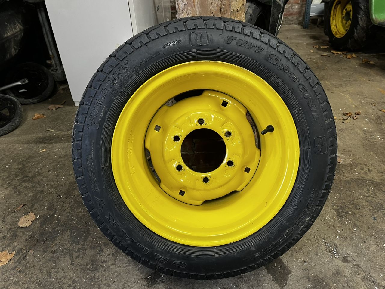 Gazonbanden set voor John Deere compact trekkers