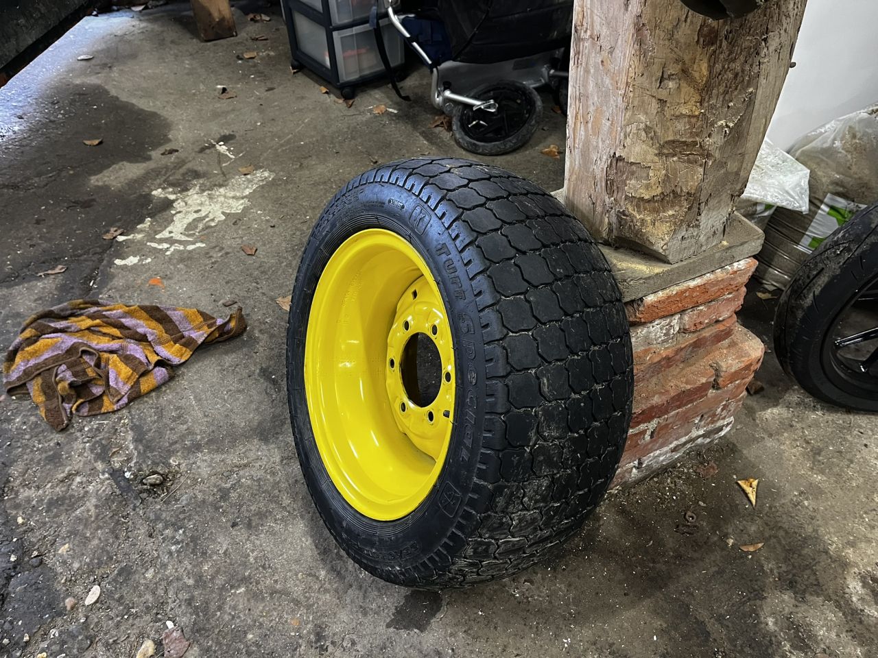 Gazonbanden set voor John Deere compact trekkers