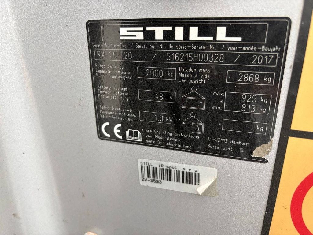 Gabelstapler Still RX20-20 Elektro 2000kg 2017