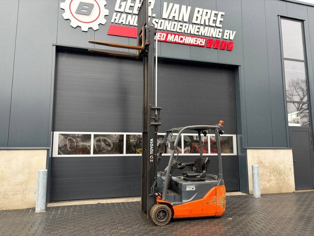 Toyota 8FBE20T Elektrogabelstapler, 1930 kg, 4,0 m, Baujahr 2016