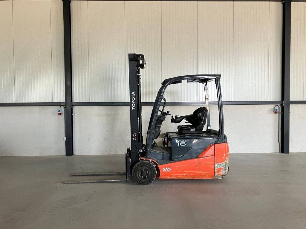 Toyota 8FBE16T Electric Forklift 1600kg 2017