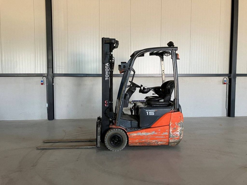 Gabelstapler Toyota 8FBET15 Elektro 1380 kg 5,0 m 2015