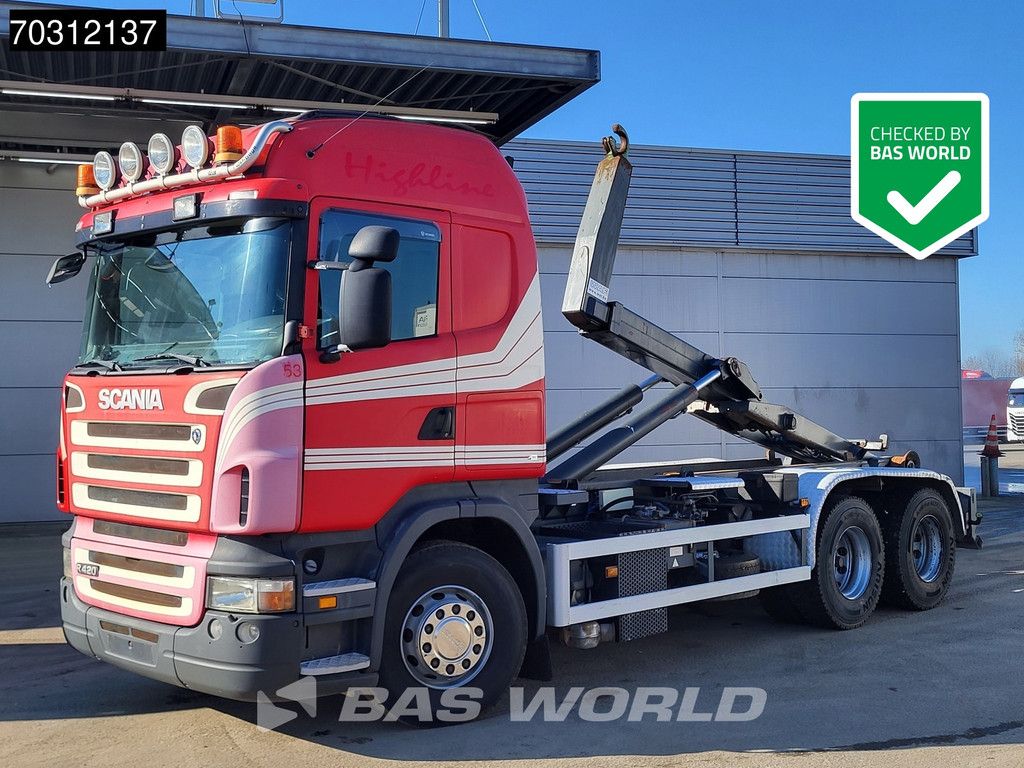 Scania R420 6X2 VDL S-20-5700 containersystem Manual Cruisecontrol Euro 4