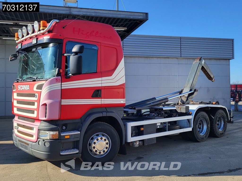 Scania R420 6X2 VDL S-20-5700 containersystem Manual Cruisecontrol Euro 4
