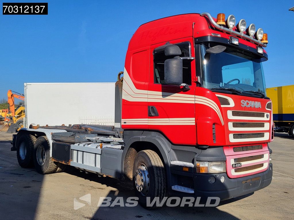 Scania R420 6X2 VDL S-20-5700 containersystem Manual Cruisecontrol Euro 4