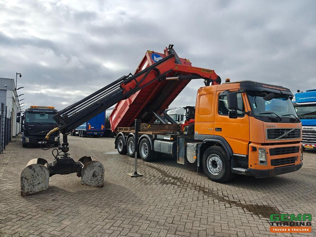 Volvo FM 440 8x4/4 Sleeper Cab Euro 5 - VDL Hooklift System + Palfinger PK18002-EH - Radio-Controlled - Engine Overhauled! - Incl. Container