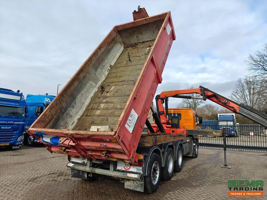 Volvo FM 440 8x4/4 Sleeper Cab Euro 5 - VDL Hooklift System + Palfinger PK18002-EH - Radio-Controlled - Engine Overhauled! - Incl. Container