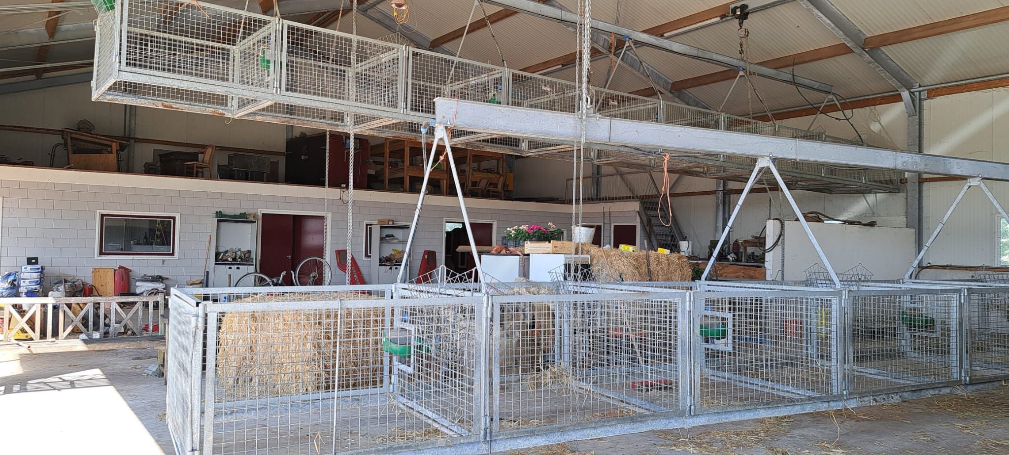 Gebruikte kraamhokken voor schapen