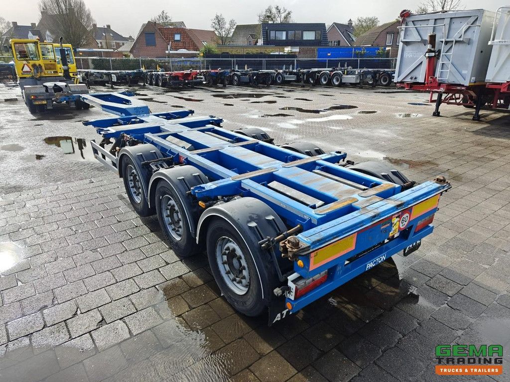 Pacton TXC343 3-axle Valx - Multi - Disc brakes - Lift axle - 3x extendable - 06/2026 MOT