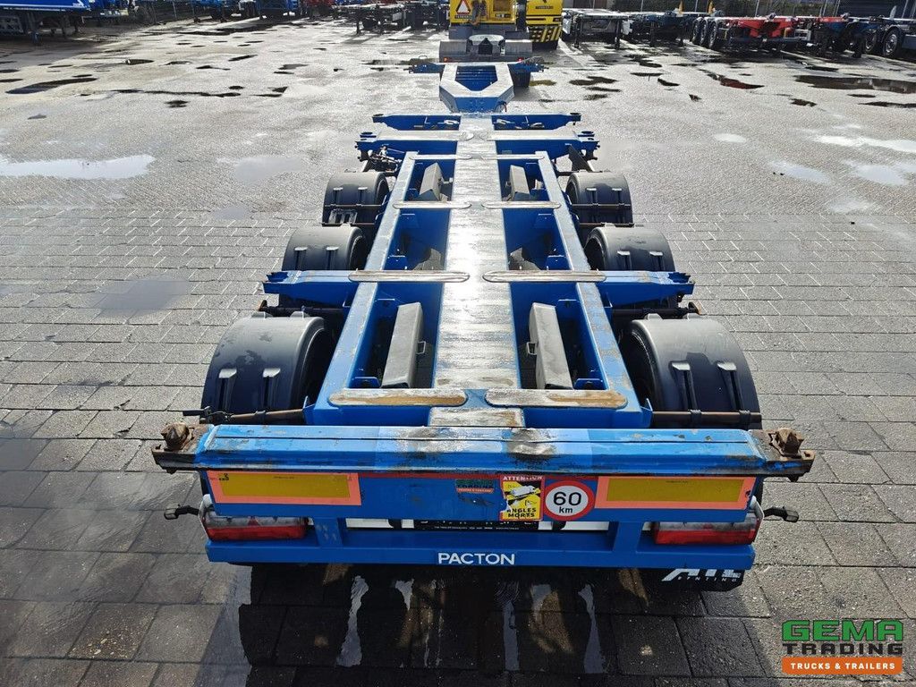 Pacton TXC343 3-axle Valx - Multi - Disc brakes - Lift axle - 3x extendable - 06/2026 MOT