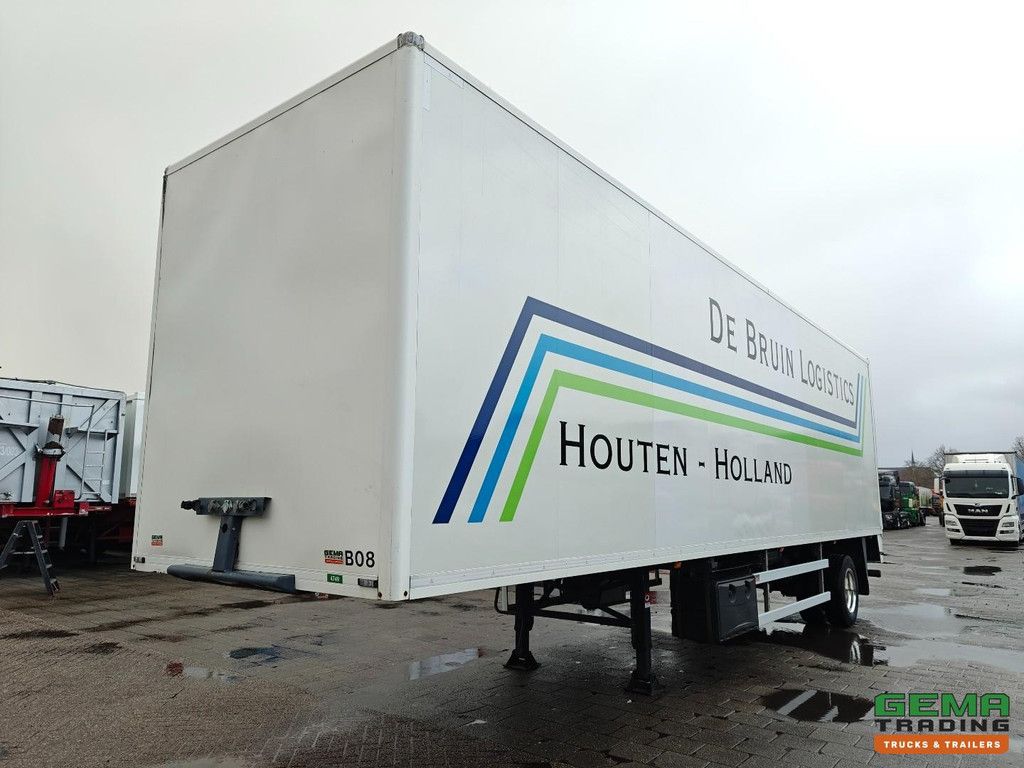 Floor FLO 12 10K1 1-As BPW - CITY 10.5m - StuurAs - GeslotenKast + Laadklep 2000KG - Accupakket