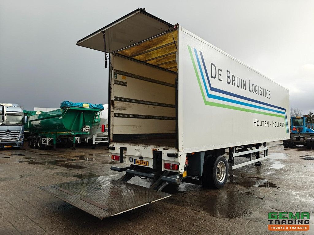 Floor FLO 12 10K1 1-As BPW - CITY 10.5m - StuurAs - GeslotenKast + Laadklep 2000KG - Accupakket