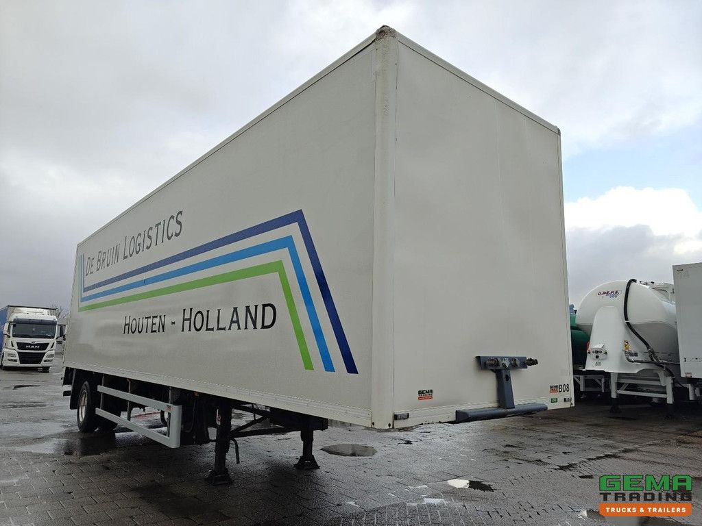 Floor FLO 12 10K1 1-As BPW - CITY 10.5m - StuurAs - GeslotenKast + Laadklep 2000KG - Accupakket