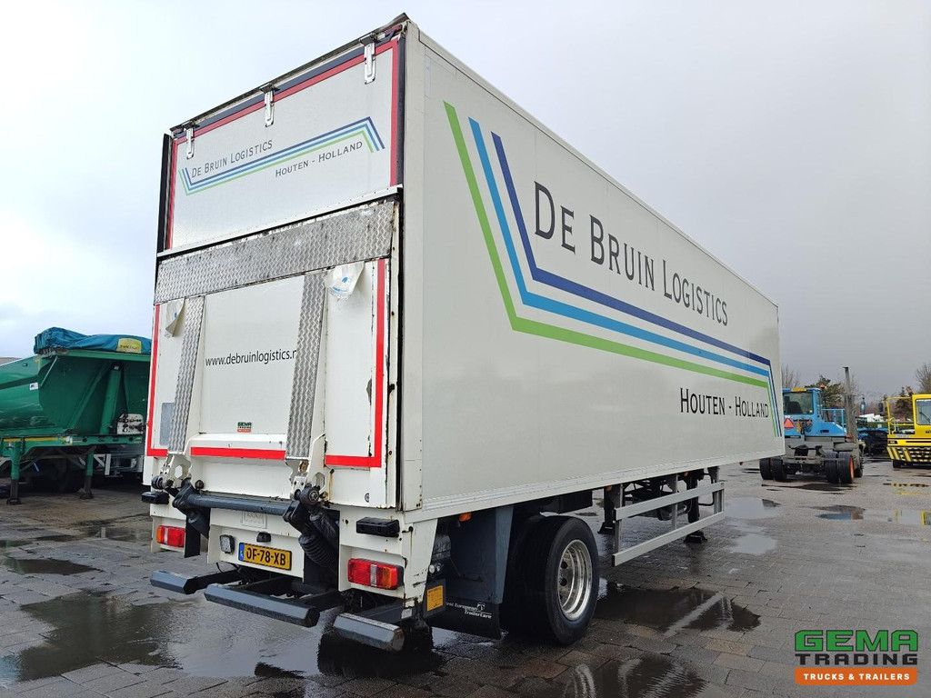 Floor FLO 12 10K1 1-As BPW - CITY 10.5m - StuurAs - GeslotenKast + Laadklep 2000KG - Accupakket