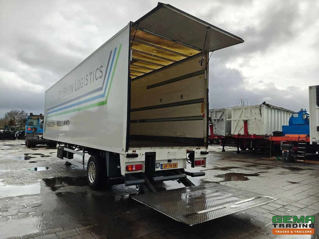 Floor FLO 12 10K1 1-As BPW - CITY 10.5m - StuurAs - GeslotenKast + Laadklep 2000KG - Accupakket