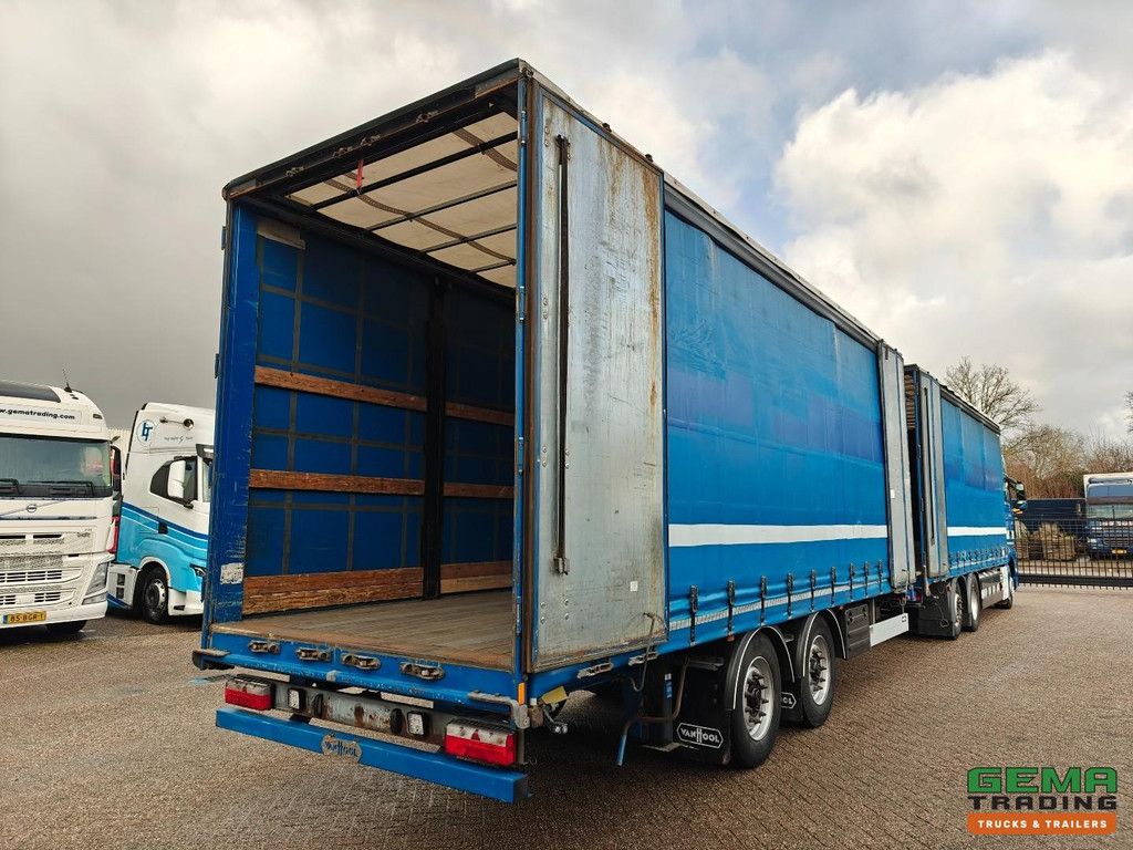 MAN TGX 26.500 6x2/4 XXL Euro6 - Retarder - SchuifzeilenCombi + VanHool 2-Assige Aanhangwagen - SmartTacho - StandAirco 12/2026 APK