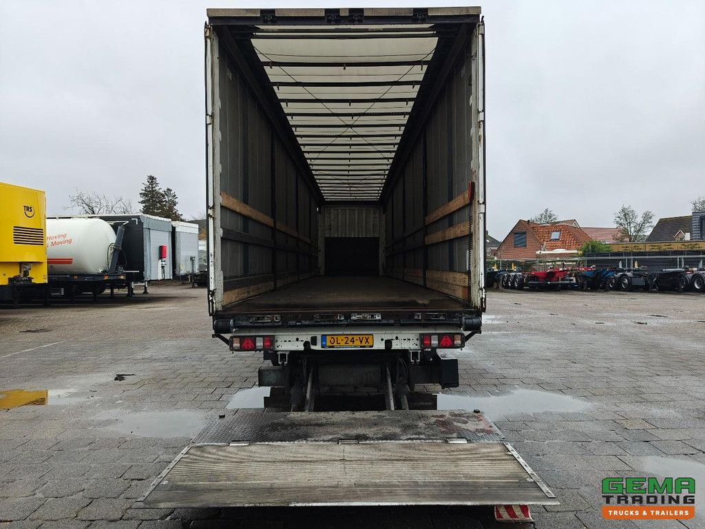 Krone SDP 27 3-Assen BPW - Schuifzeilen/Dak - Schijfremmen - Laadklep 2000KG - Accu's