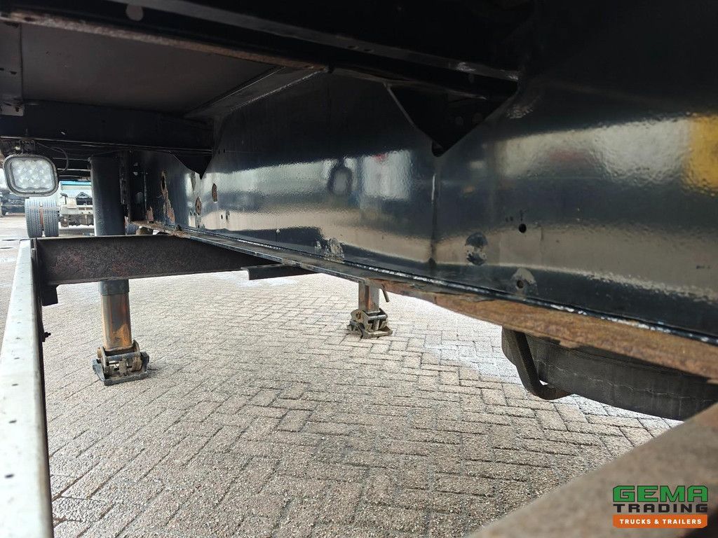 Krone SDP 27 3-Assen BPW - Schuifzeilen/Dak - Schijfremmen - Laadklep 2000KG - Accu's