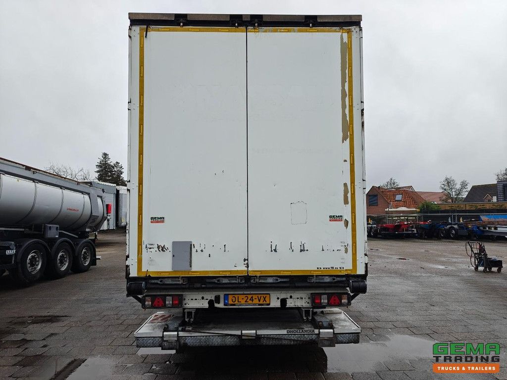 Krone SDP 27 3-Assen BPW - Schuifzeilen/Dak - Schijfremmen - Laadklep 2000KG - Accu's