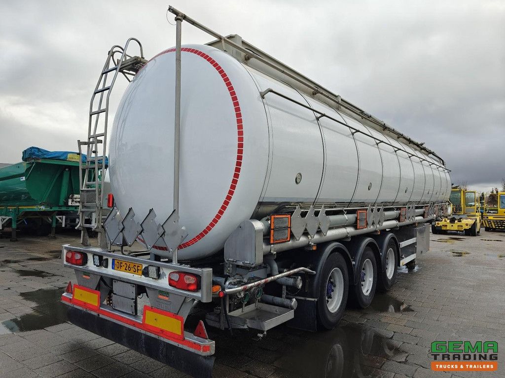 Gofa TSA 56 6Z 3-Achs SAF - Isolierter Tank 56350L - 6 Kammern - ADR - Hydraulische Entladepumpe - Alcoa - Generalüberholt - TOP!