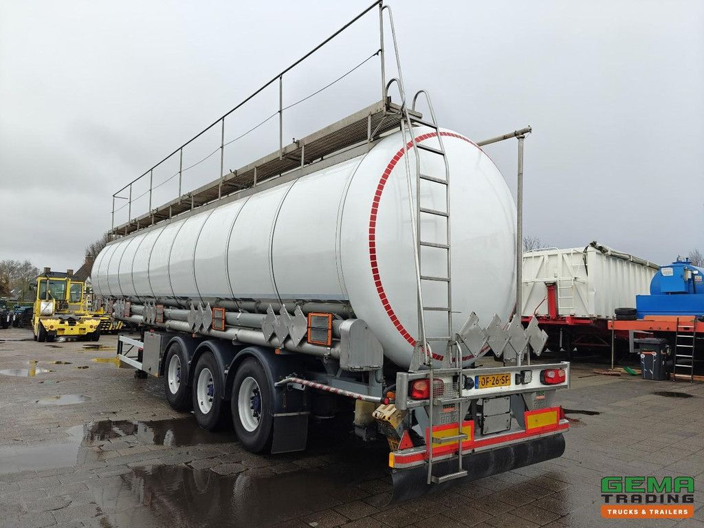 Gofa TSA 56 6Z 3-Achs SAF - Isolierter Tank 56350L - 6 Kammern - ADR - Hydraulische Entladepumpe - Alcoa - Generalüberholt - TOP!