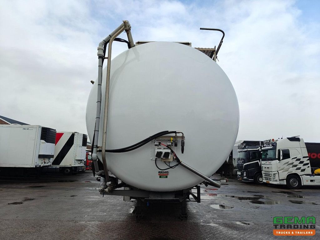 Gofa TSA 56 6Z 3-Achs SAF - Isolierter Tank 56350L - 6 Kammern - ADR - Hydraulische Entladepumpe - Alcoa - Generalüberholt - TOP!