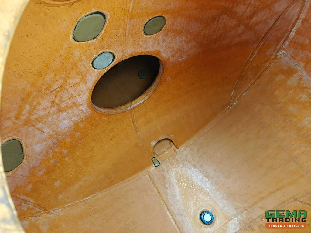 Gofa TSA 56 6Z 3-Achs SAF - Isolierter Tank 56350L - 6 Kammern - ADR - Hydraulische Entladepumpe - Alcoa - Generalüberholt - TOP!