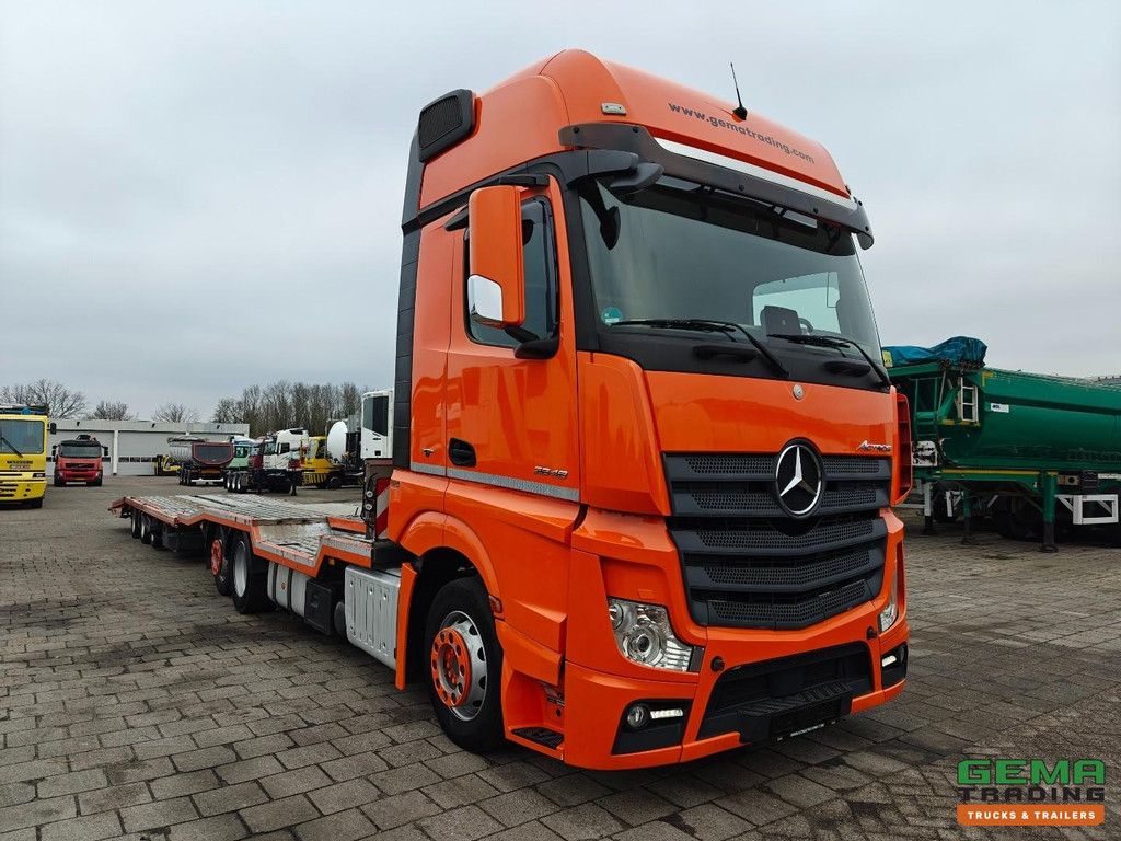 Mercedes-Benz Actros 2648 4x2 Gigaspace Euro6 + Polkan 3-Assige Aanhanger - Lier 3T