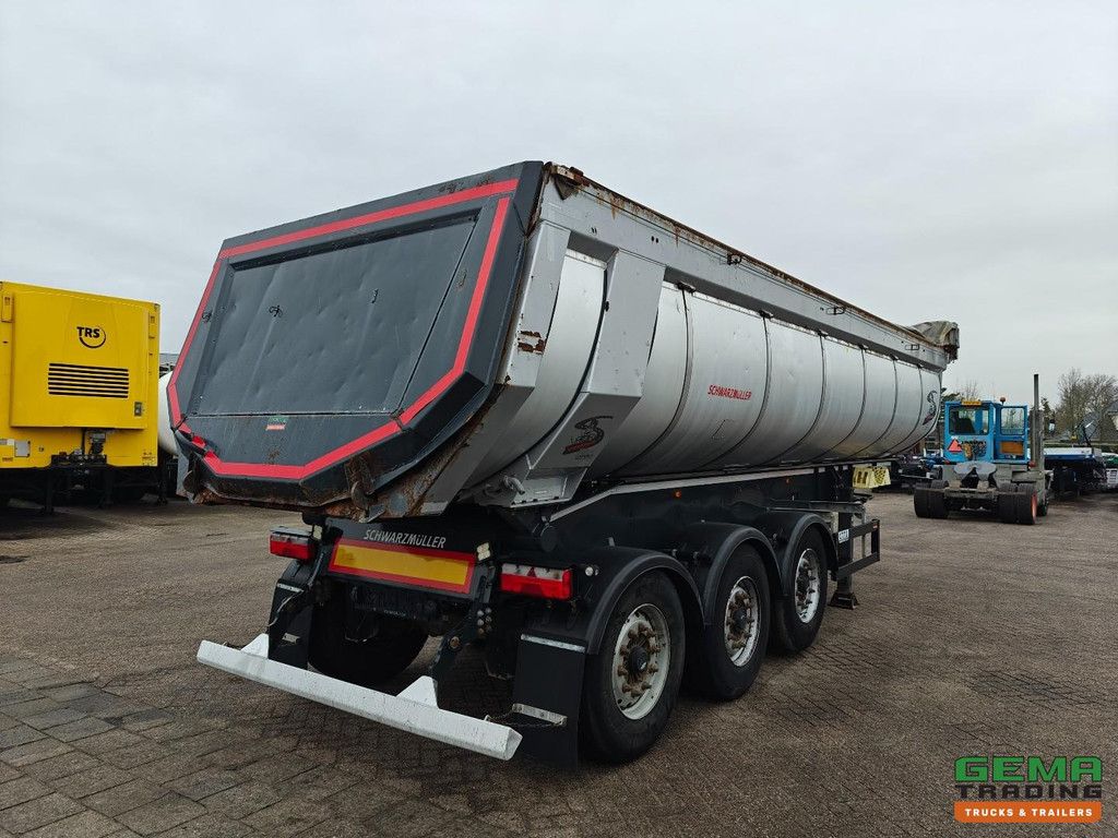 Schwarzmuller K-Serie 3-Axle BPW - Insulated Tipper 30m³ - Aluminum/Steel - Lift Axle - Disc Brakes