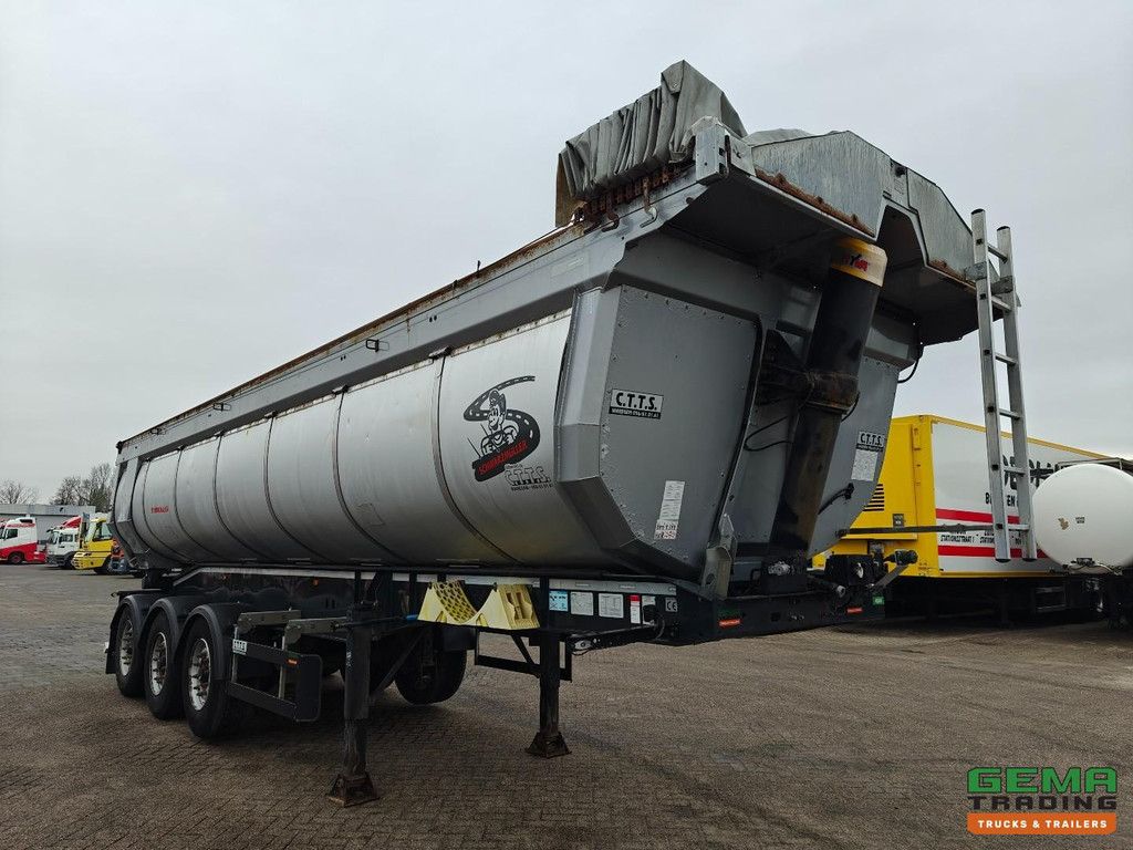 Schwarzmuller K-Serie 3-Axle BPW - Insulated Tipper 30m³ - Aluminum/Steel - Lift Axle - Disc Brakes