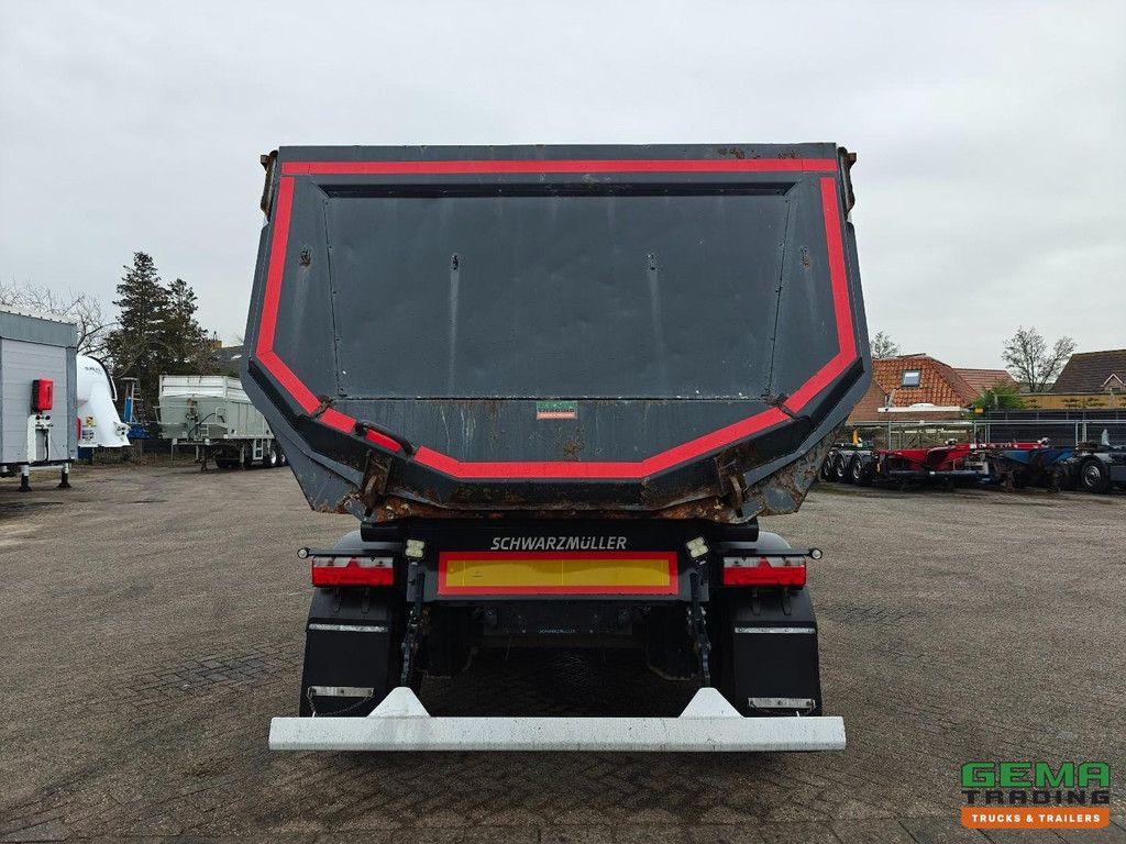 Schwarzmuller K-Serie 3-Axle BPW - Insulated Tipper 30m³ - Aluminum/Steel - Lift Axle - Disc Brakes