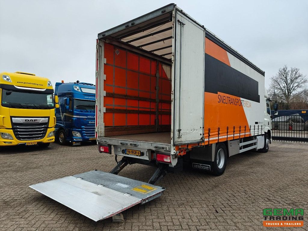 DAF CF 370 FA 4x2 Spacecab Euro6A – 7,7 m Schiebeplane – 2000 kg Ladebordwand – HH-Boden – SmartTacho V2