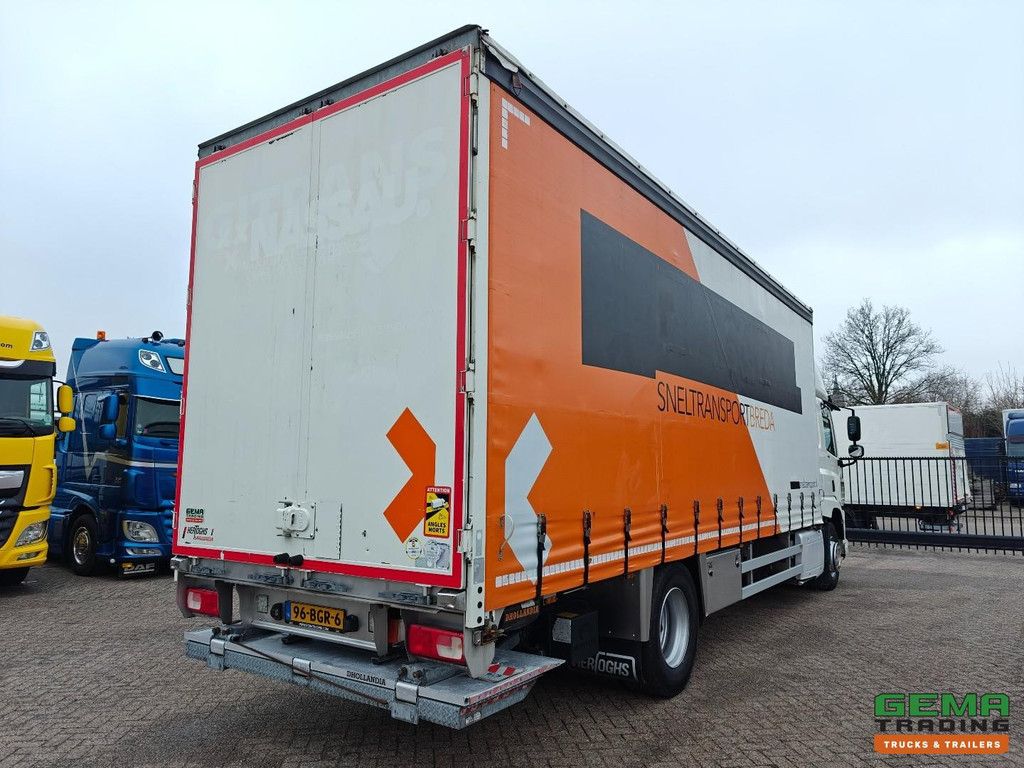 DAF CF 370 FA 4x2 Spacecab Euro6A – 7,7 m Schiebeplane – 2000 kg Ladebordwand – HH-Boden – SmartTacho V2