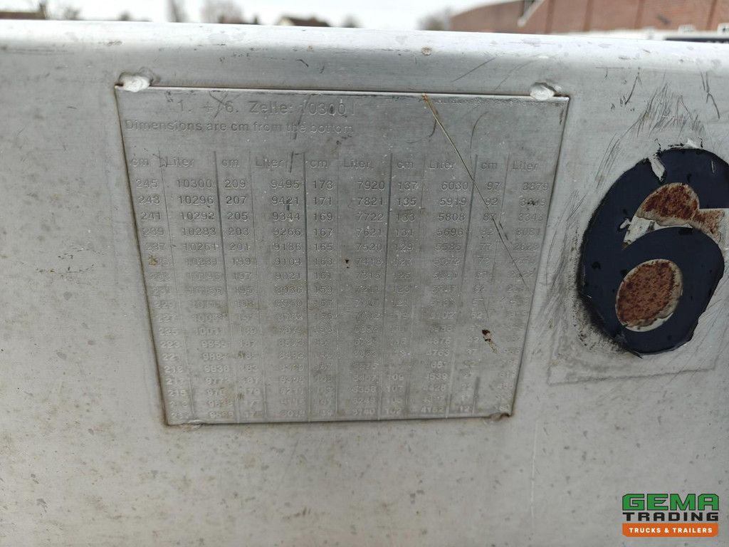 Gofa TSA56 6Z 3-Axle SAF - Lift/Steer Axle - ADR - Tank 56350L - 6 Compartments - Alcoa - 06/2026 MOT