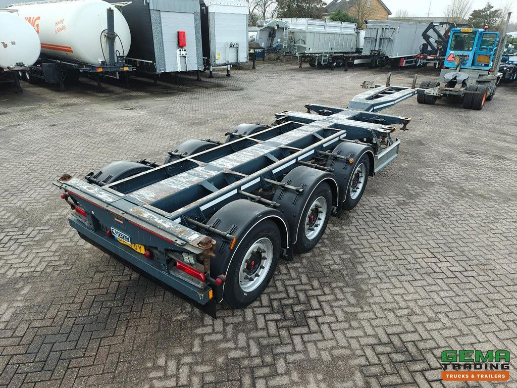 D-Tec FT-LS-S 3-axle SAF - MULTI - Disc brakes - Lift axle - 3x extendable - 04/2026 MOT