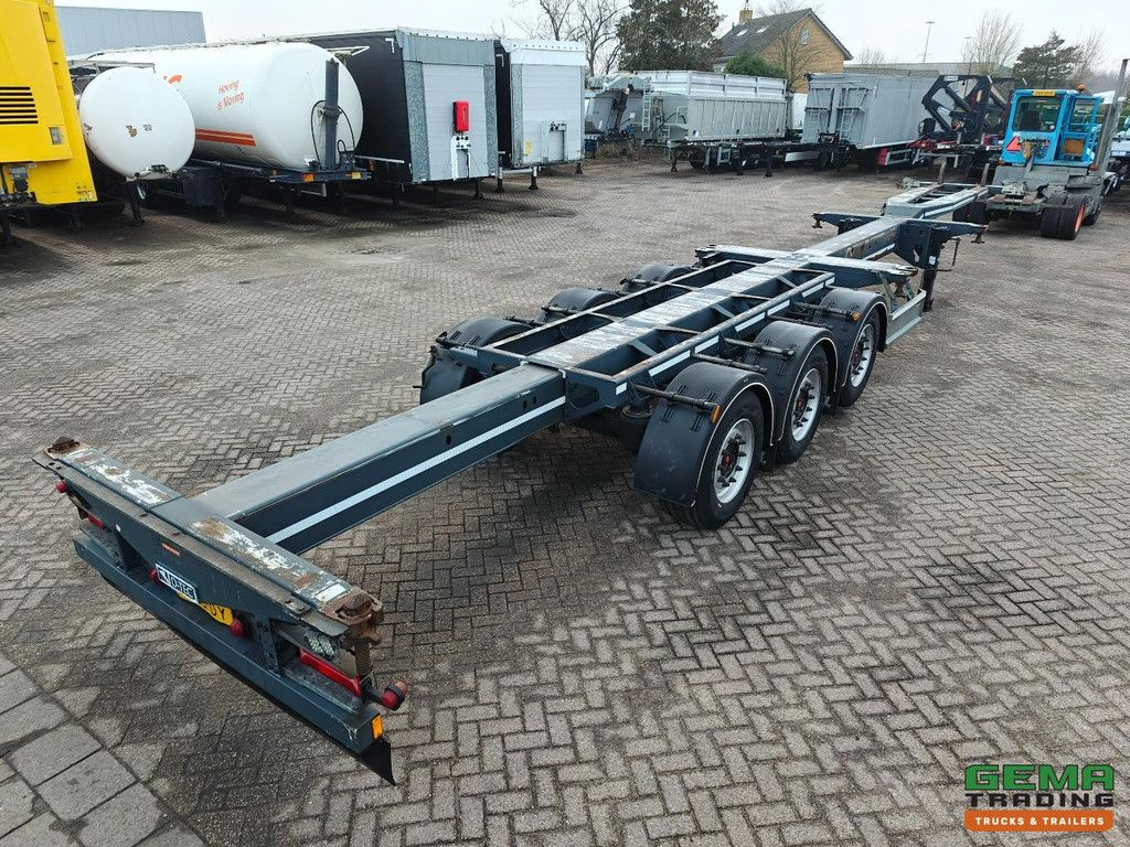 D-Tec FT-LS-S 3-axle SAF - MULTI - Disc brakes - Lift axle - 3x extendable - 04/2026 MOT
