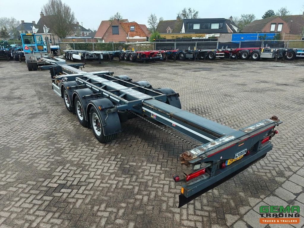 D-Tec FT-LS-S 3-axle SAF - MULTI - Disc brakes - Lift axle - 3x extendable - 04/2026 MOT