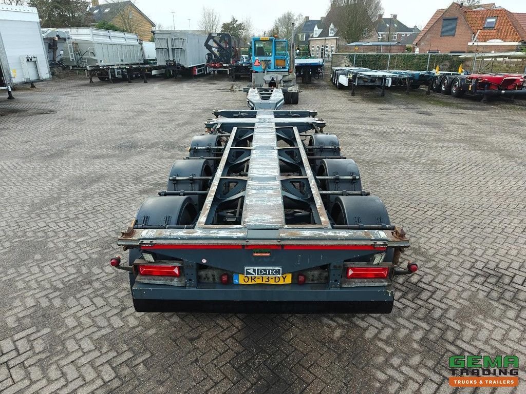 D-Tec FT-LS-S 3-axle SAF - MULTI - Disc brakes - Lift axle - 3x extendable - 04/2026 MOT