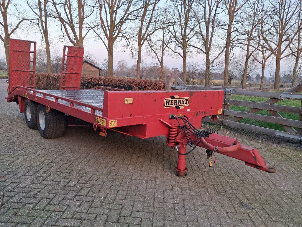 HERBST Oprijwagen/dieplader 10 ton