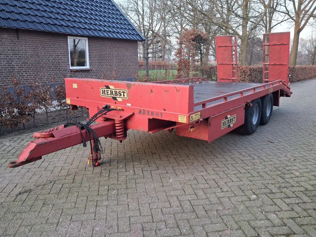 HERBST Oprijwagen/dieplader 10 ton