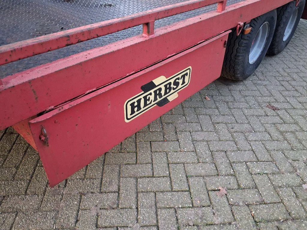 HERBST Oprijwagen/dieplader 10 ton