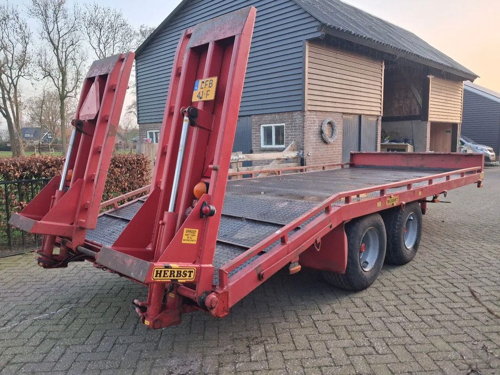 HERBST Oprijwagen/dieplader 10 ton